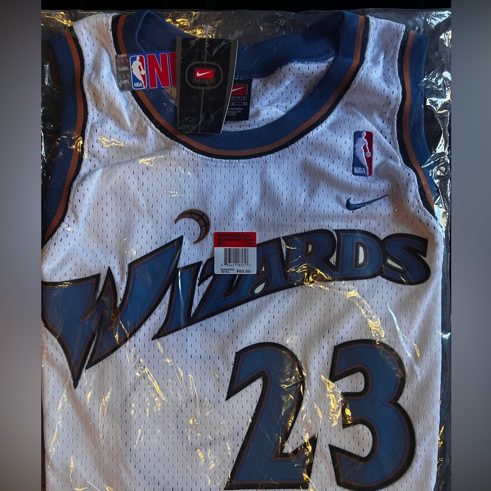 Authentic brand new Nike Swingman Washington Wizards Michael Jordan jersey L.